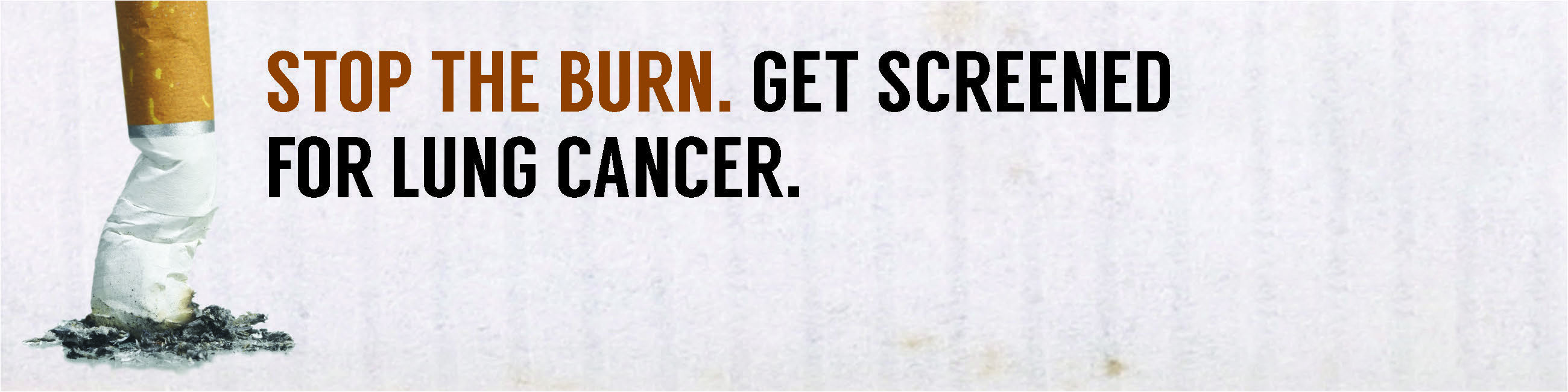 lung cancer graphic with a cigarette