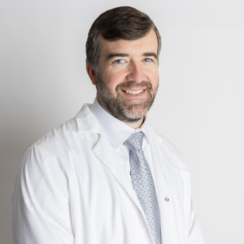 Dr. Jarrard smiles for his headshot