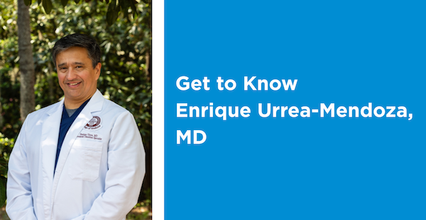 Graphic of Dr. Urrea