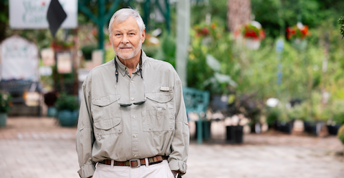 Jack Smith smiling outside